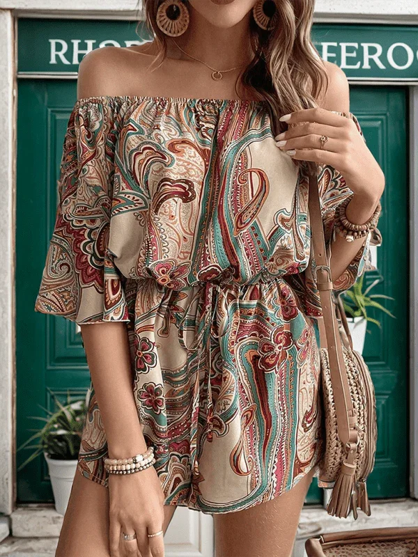 MW-Camiryn 637 Romper - Magic wolf