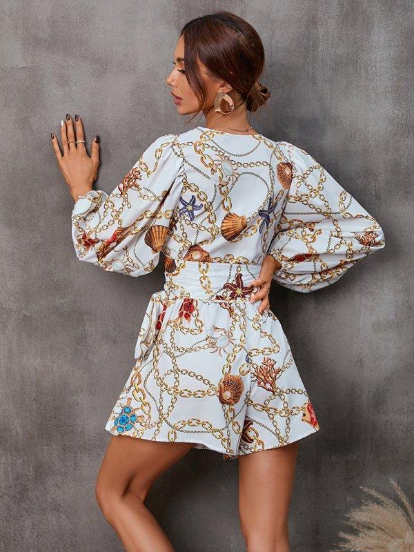 MW-Evalette 627 Romper - Magic wolf