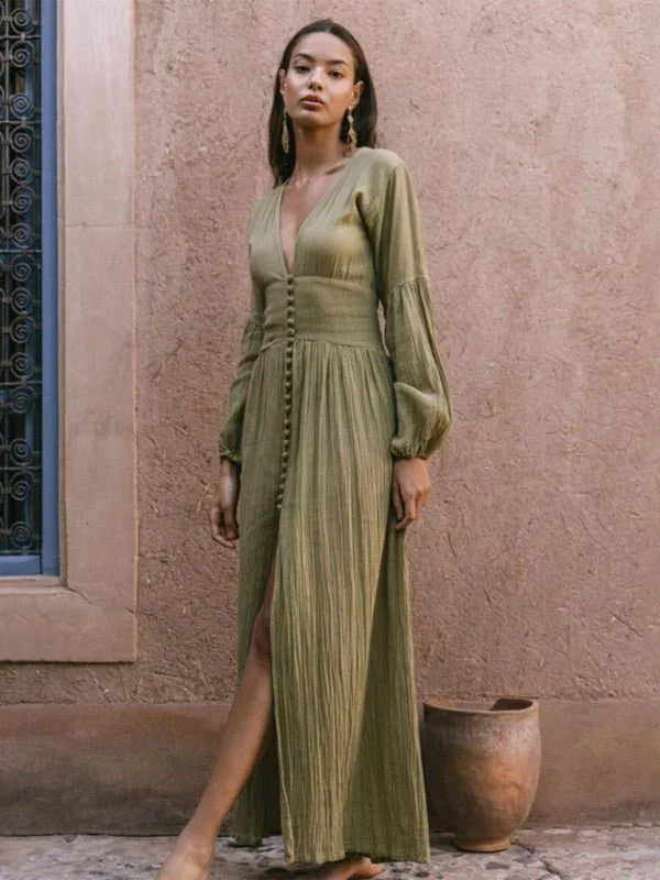 MW-Fiorenza 375 maxi dress - Magic wolf