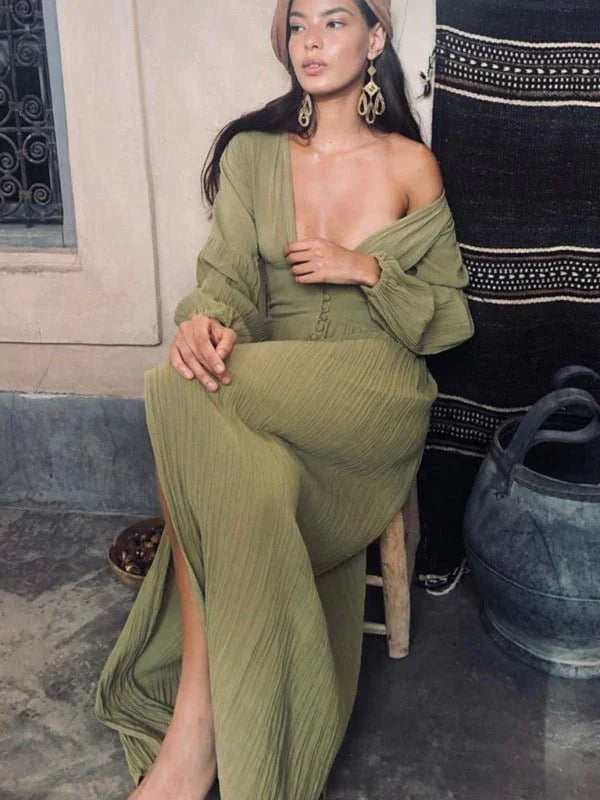MW-Fiorenza 375 maxi dress - Magic wolf