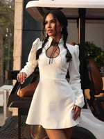 MW-Halston 179 mini dress - Magic wolf