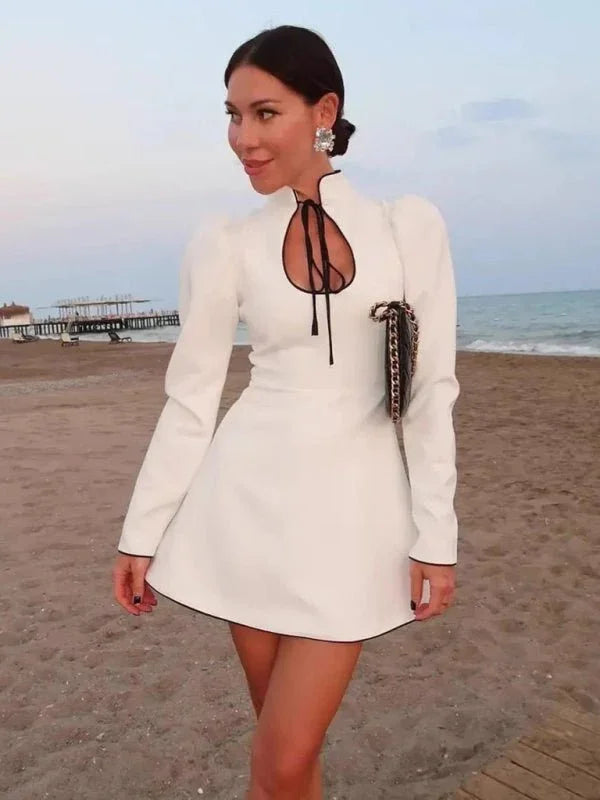 MW-Halston 179 mini dress - Magic wolf