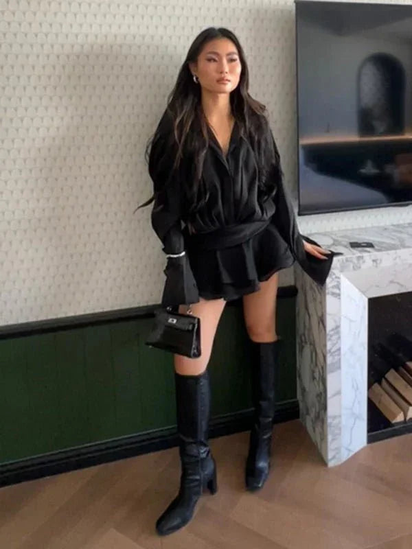 MW-Lucienne 182 mini dress - Magic wolf