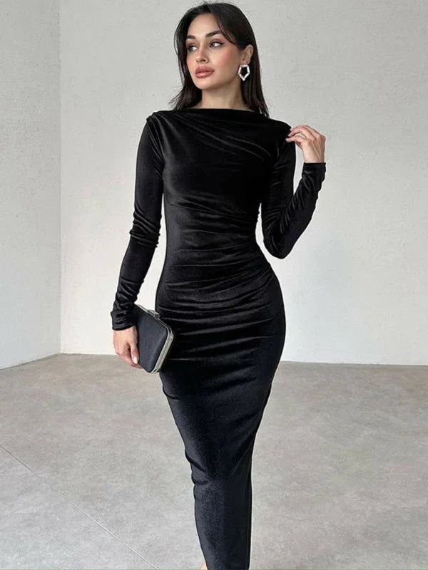 MW-Sylvette 249 midi dress - Magic wolf