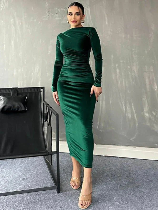 MW-Sylvette 249 midi dress - Magic wolf