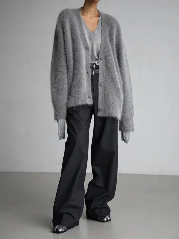 MW-Vesalyn 721 Sweater Cardigan - Magic wolf