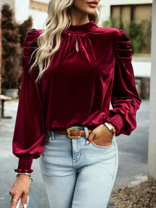 MW-Camellia 434 Shirt - Magic wolf 
