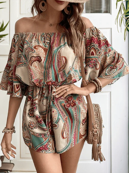 MW-Camiryn 637 Romper - Magic wolf 