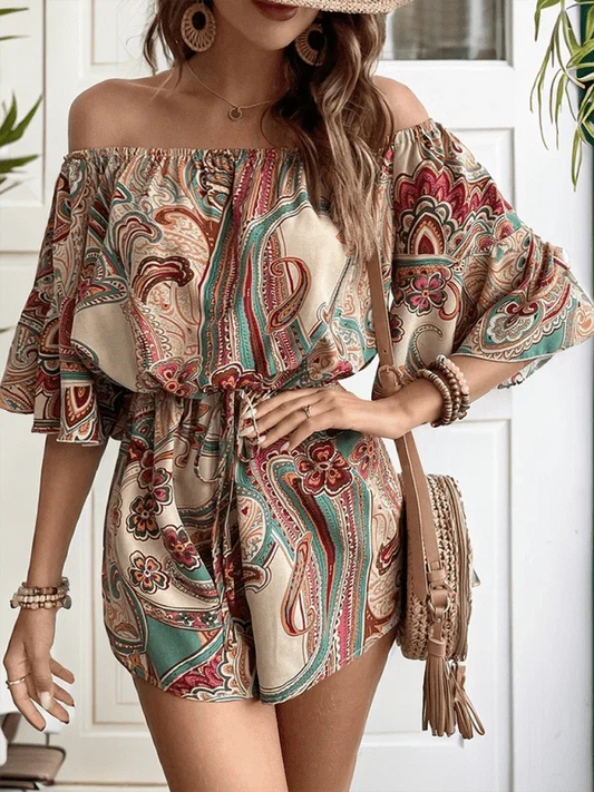 MW-Camiryn 637 Romper - Magic wolf 