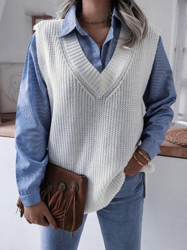 MW-Elisienne 728 Sweater vest - Magic wolf 