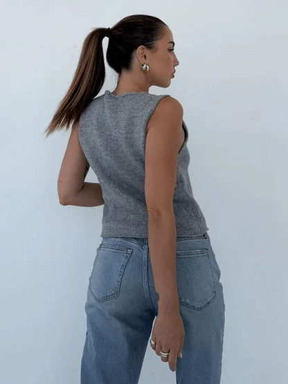 MW-Fiorisse 732 Sweater vest - Magic wolf 