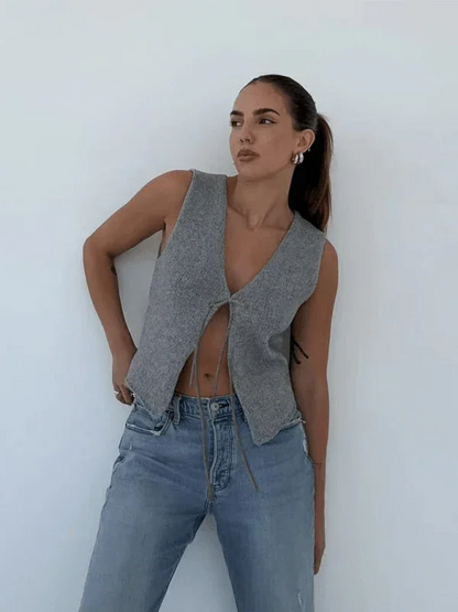 MW-Fiorisse 732 Sweater vest - Magic wolf 
