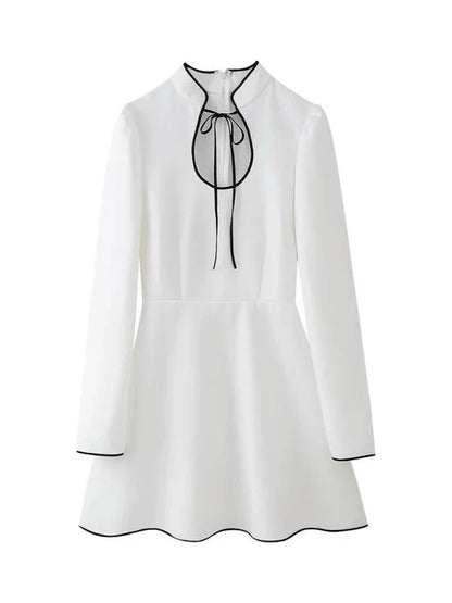 MW-Halston 179 mini dress - Magic wolf 