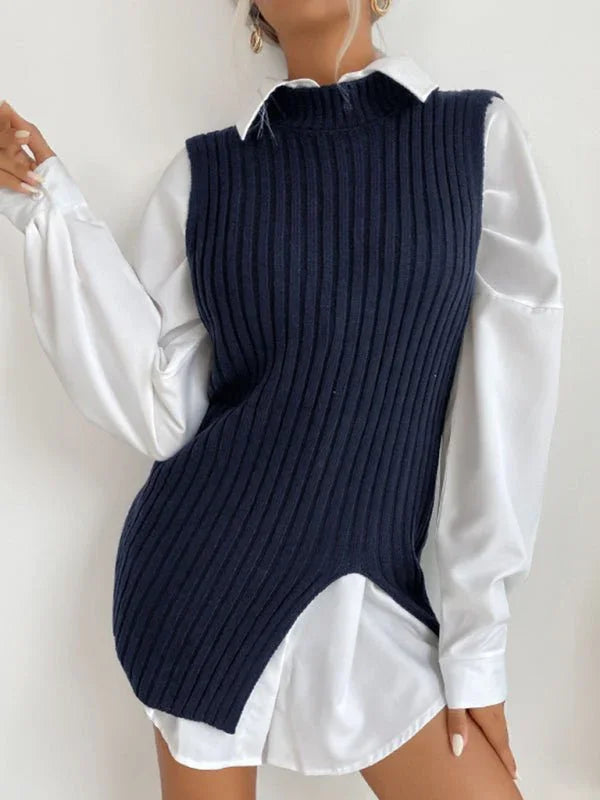 MW-Lunoria 714 Sweater vest - Magic wolf 