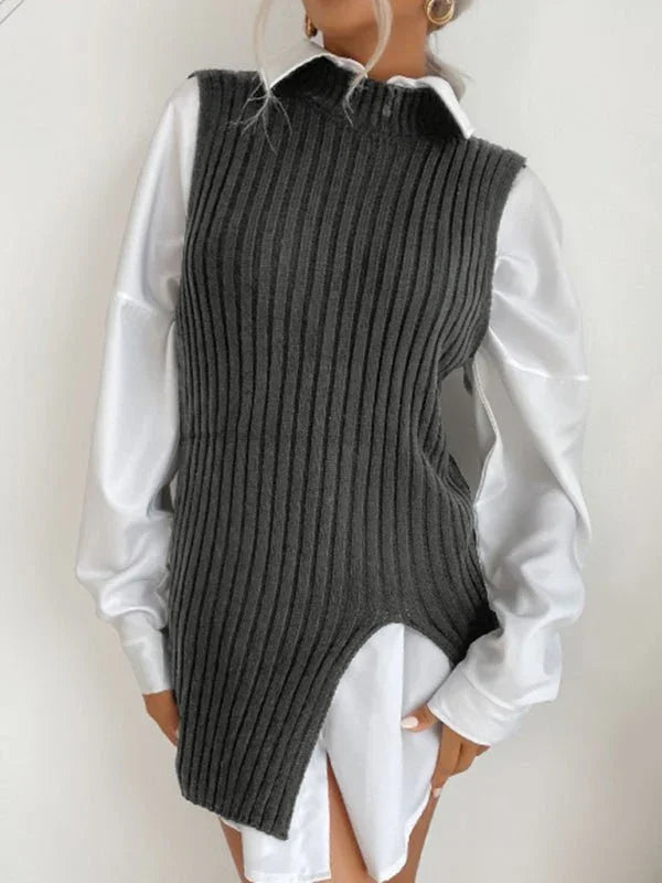 MW-Lunoria 714 Sweater vest - Magic wolf 