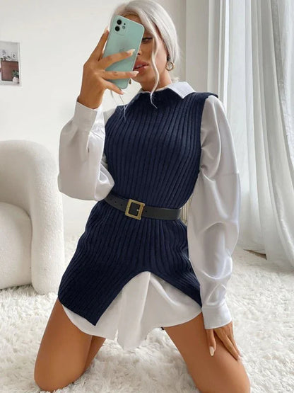 MW-Lunoria 714 Sweater vest - Magic wolf 