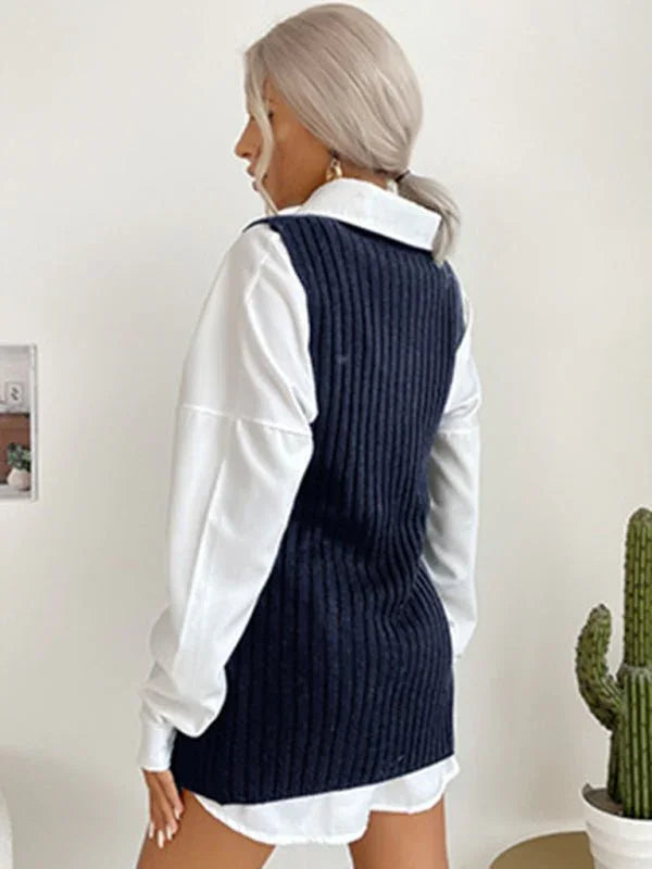 MW-Lunoria 714 Sweater vest - Magic wolf 
